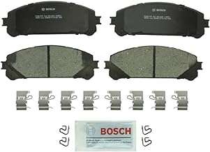 BOSCH BC1324 QuietCast Premium Ceramic Disc Brake Pad Set - Compatible With Select Lexus NX200t