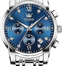 Men's Stainless Steel Chronograph Watch