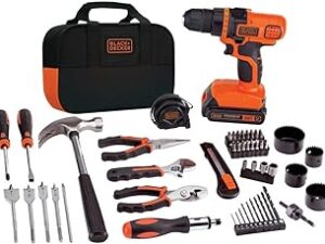20V Max Drill & Home Tool Kit