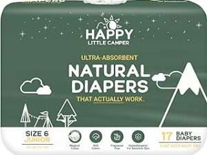 Happy Little Camper Natural Disposable Baby Diapers