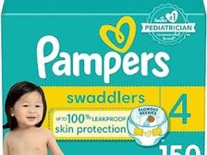 Pampers Swaddlers Diapers - Size 4