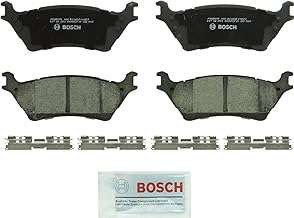 BOSCH BC1602 QuietCast Premium Ceramic Disc Brake Pad Set - Compatible With Select Ford F-150; REAR