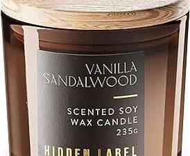 Vanilla Sandalwood Scented Candle