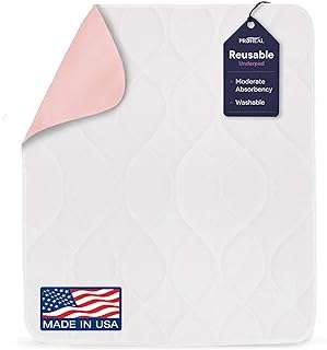 Incontinence Bed Pads Washable - Reusable Waterproof Bed Pads - Soft and Leak Proof Chucks - Moderate Absorbent Pee Pads for Adults - Withstands Extensive Washing - 24" x 36" - 1 Pack