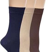 Womens Soft Bamboo Dress Socks