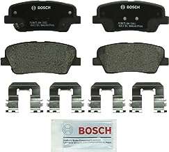 BOSCH BP1284 QuietCast Premium Organic Disc Brake Pad Set - Compatible With Select Genesis G90; Hyundai Entourage