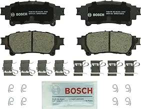 BOSCH BC1391 QuietCast Premium Ceramic Disc Brake Pad Set - Compatible With Select Lexus GS200t