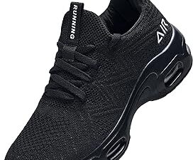 Mens Air Running Shoes Comfortable Walking Tennis Sneakers Lighweight Athletic Shoes for Sport Gym Jogging US 7-12