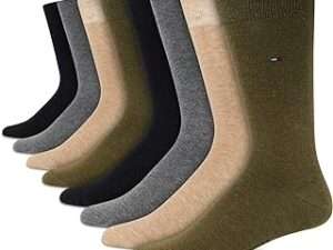 Men's Dress Socks - Lightweight Comfort Crew Sock (8 Pack)