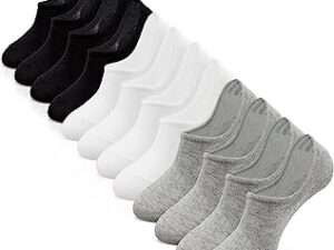 No Show Socks Womens and Men Low Cut Ankle Short Anti-slid Athletic Running Novelty Casual Invisible Liner Socks