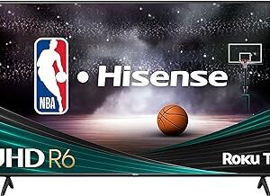 Hisense 65-Inch Class R6 Series 4K UHD Smart Roku TV with Alexa Compatibility