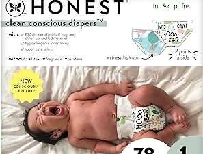 The Honest Company Clean Conscious Diapers | Plant-Based
