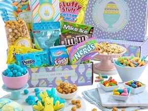 Deluxe Easter Care Package with Easter Candy and Easter Chocolate by GourmetGiftBaskets.com