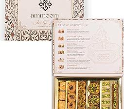 Ammoora Luxury Sweets Collection – Assorted Gourmet Baklawa Box