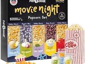 Popcorn Movie Night Supplies Popcorn Kernels Popcorn Seasoning 16 Pack