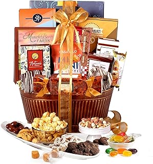 Broadway Basketeers Chocolate Food Gift Basket Snack Gifts for Women
